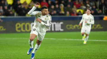 ثنائية مبابي.. ريال مدريد يعتلي صدارة الدوري الإسباني بعد تخطي عقبة فياريال